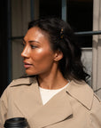 Mini Oblong Tige Boule Barrette - Classic