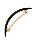 Narrow Rectangle Volume Barrette - Classic