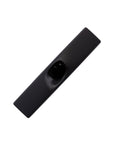 Medium, French barrette ideal for most hair types - Classic Rectangle Barrette, Black, classic black.