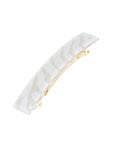 Classic Rectangle Barrette - French Classic