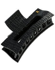 Large Cutout Rectangle Claw Clip - Classic