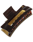 Large Cutout Rectangle Claw Clip - Classic
