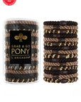 Grab & Go Pony Tube, 15 Hair Ties