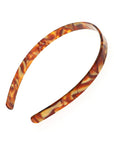 France Luxe comfortable, textured bronze and amber headband for women - 1/2" Ultracomfort Headband, Africa.