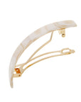 Narrow Rectangle Volume Barrette - Classic