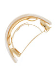 Skinny Rectangle Ponytail Barrette - Classic