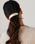 Oval Volume Barrette - Classic