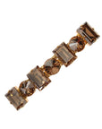 Large Sienna Crystal Barrette