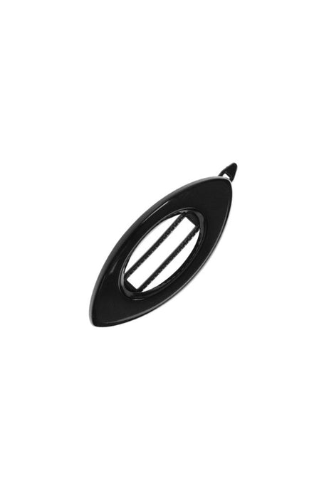 Mini Cutout Oval Plastic Tige Boule Barrette - Classic