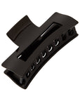 Large Cutout Rectangle Claw Clip - Classic