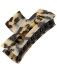 Large Cutout Rectangle Claw Clip - Classic