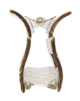 Large Cutout Rectangle Claw Clip - Classic