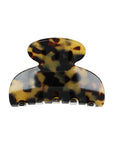 Small, French claw hair clip ideal for fine hair or small sections - Small Couture French Claw Clip, Tokyo, Tortoise Shell.