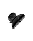 France Luxe mini, marbled pearlescent black claw hair clip for women - Mini Couture French Claw Clip, Nacro Black.