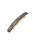 Small Luxury Rectangle Barrette - Classic