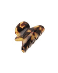 France Luxe mini, Tortoise Shell claw hair clip for women - Mini Couture French Claw Clip, Tokyo.