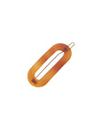 Mini Oval Tige Boule Barrette - French Classic