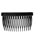 Black Side Hair Comb, made in France by France Luxe