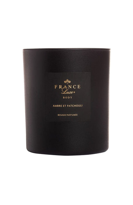 Ambre Et Patchouli French Scented Candle by France Luxe Body