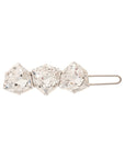 Triple Crystal Tige Boule Barrette