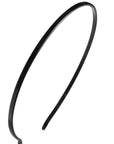 Skinny Black Headband by France Luxe
