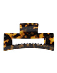 France Luxe Claw Clip, Rectangle Cutout Jaw, Tokyo color, front view