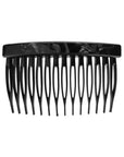 Nacro Black Side Hair Comb, made in France by France Luxe