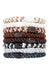 Thick, neutral hair ties by L. Erickson, include white, brown, black.