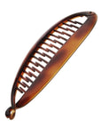 Tortoise Banana Clip for ponytail, France Luxe