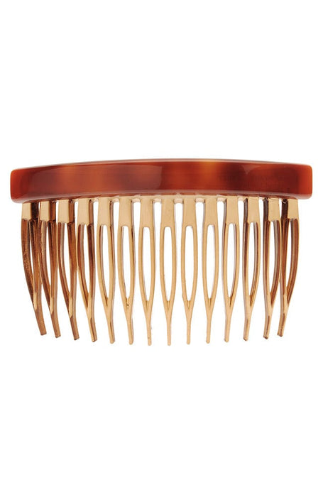 Tortoise Side Hair Comb, made in France by France Luxe