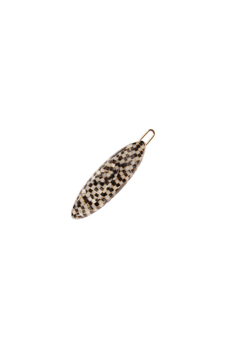 Mini Oblong Tige Boule Barrette - Classic