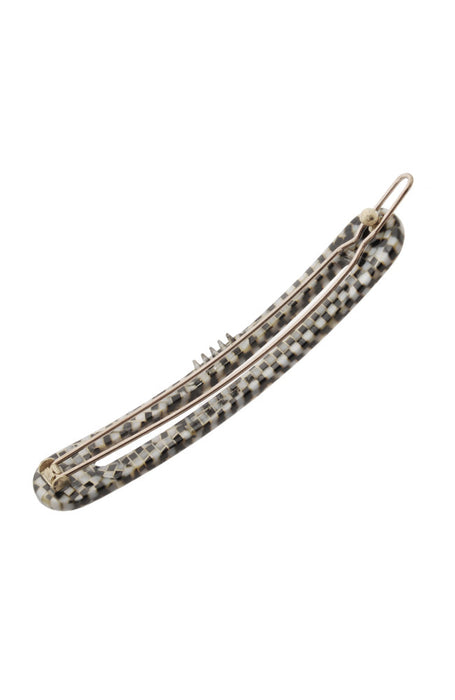 Cutout Oblong Tige Boule Barrette - Classic