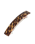 Rectangle Barrette - Leopard