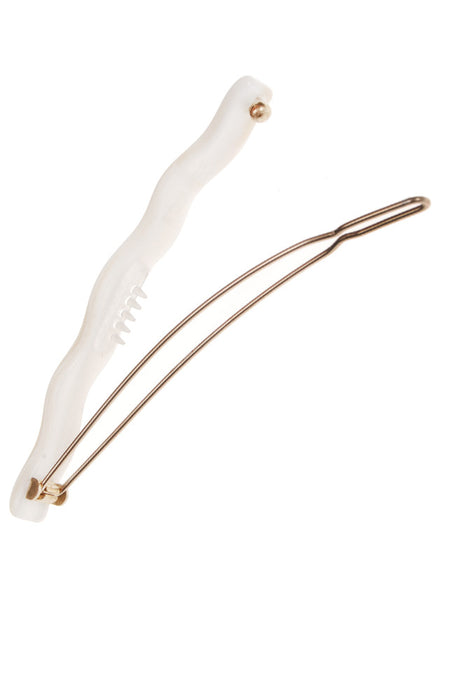 Wavy Tige Boule Barrette - Classic