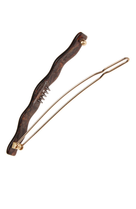 Wavy Tige Boule Barrette - Classic