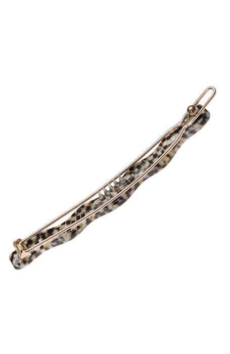 Wavy Tige Boule Barrette - Classic