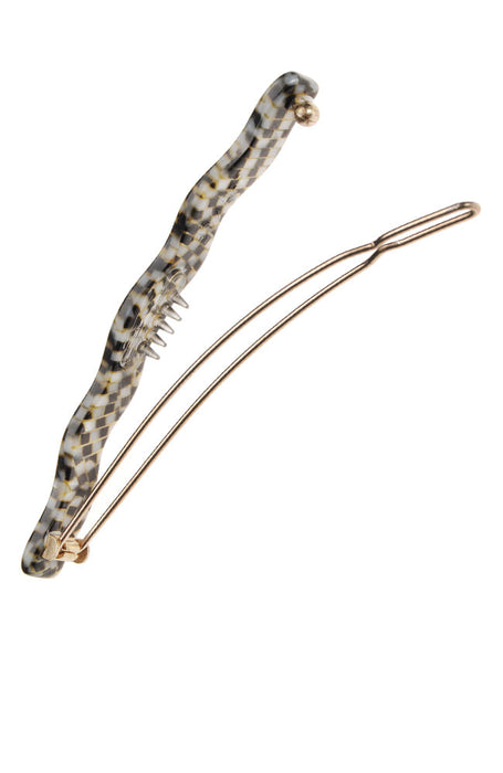 Wavy Tige Boule Barrette - Classic
