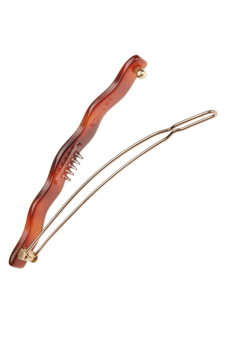 Wavy Tige Boule Barrette - Classic