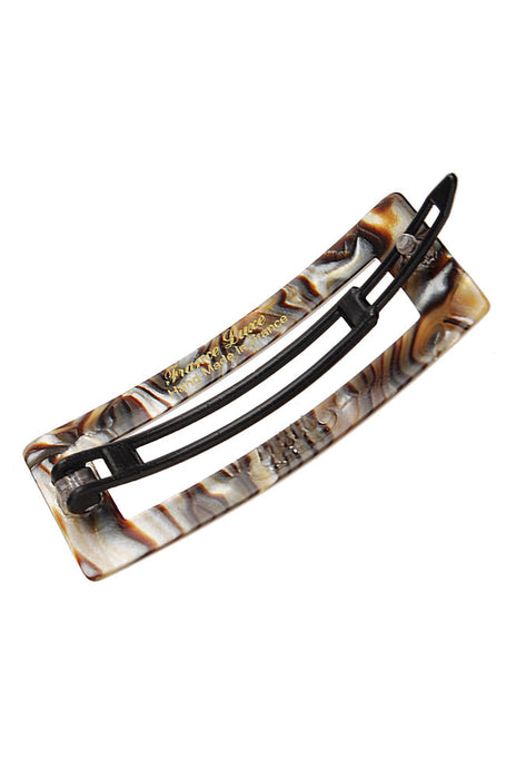 Cutout Rectangle Plastic Tige Boule Barrette - Classic