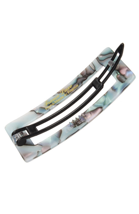 Cutout Rectangle Plastic Tige Boule Barrette - Classic