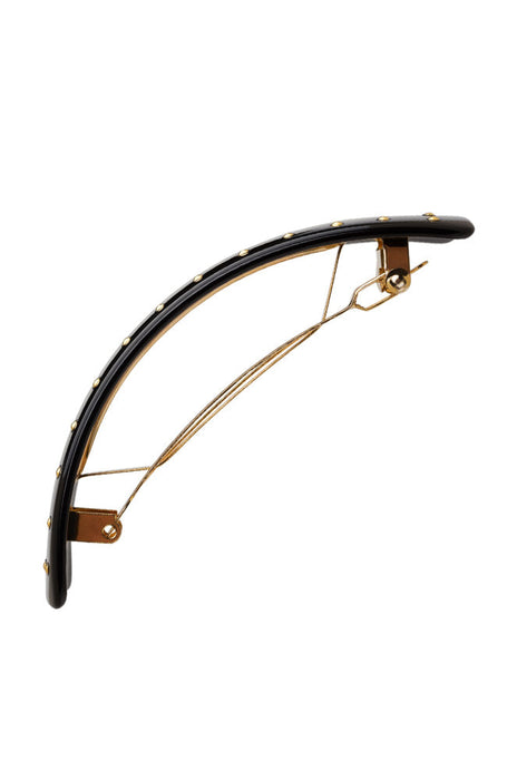 Studded Rectangle Volume Barrette