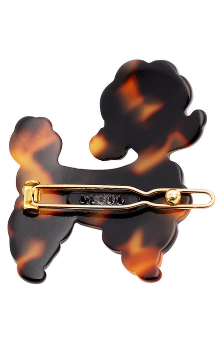 French Poodle Tige Boule Barrette