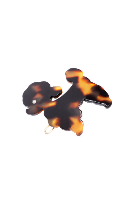 French Poodle Tige Boule Barrette