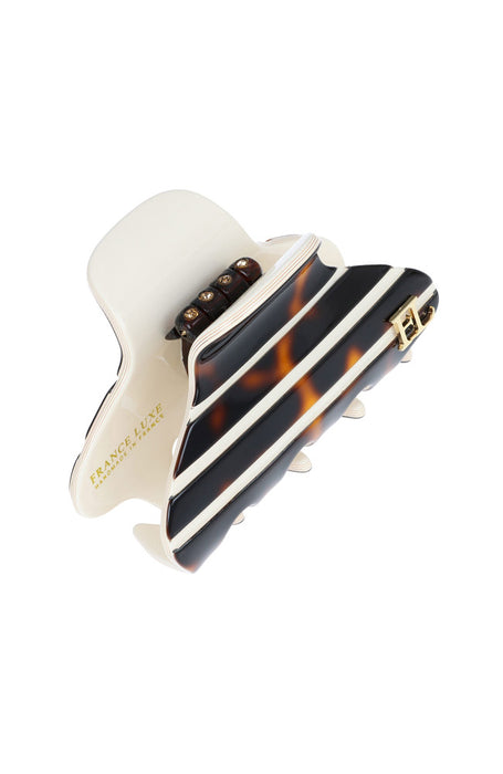 Stripe Claw Clip