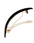 Narrow Rectangle Volume Barrette - Classic