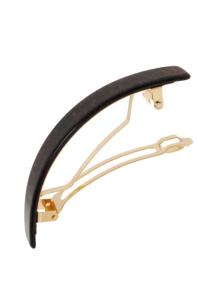 Narrow Rectangle Volume Barrette - Classic
