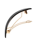 Narrow Rectangle Volume Barrette - Classic