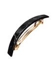 Narrow Rectangle Volume Barrette - Classic
