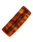 Rectangle Volume Barrette - French Classic