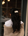 Rectangle Volume Barrette - French Classic